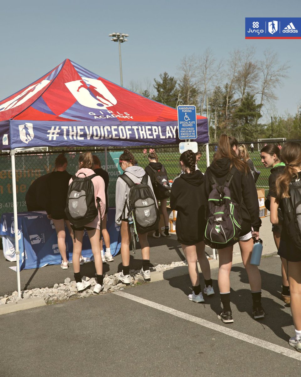 GAcademyLeague's tweet photo. All geared up and ready to go here at the Northeast Conference #GATalentID! 

Can't wait to see all the incredible talent on display 🔥 https://t.co/sL962fi0cY