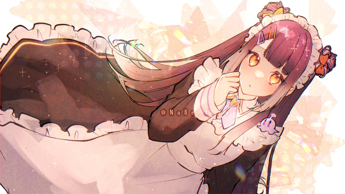 「メイドうみせ…」|*.縺鍋(モツなべ)🐾のイラスト