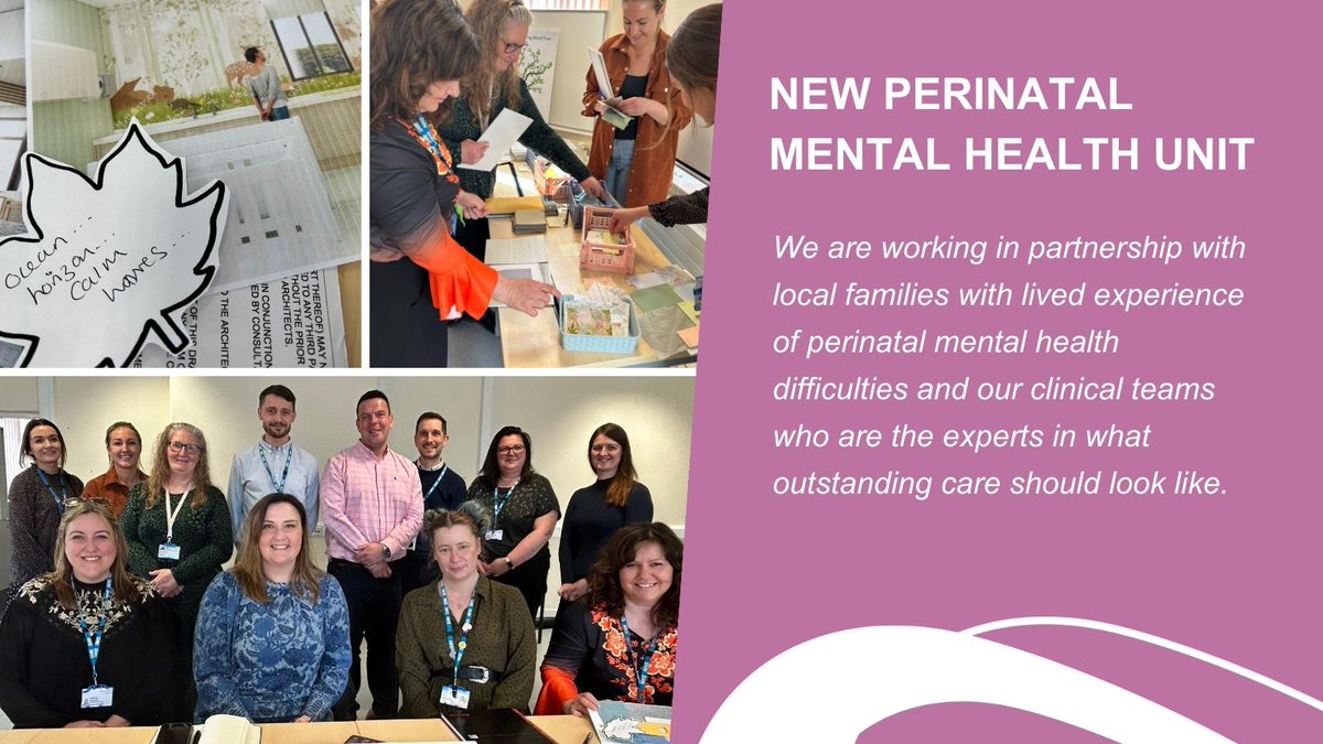 It is estimated that 1 in 4 women experience mental health problems in pregnancy and during the 24 months after giving birth. We’re excited to be working to open a new unit to support families across Cheshire, Merseyside and North Wales. Full story ⬇️ bit.ly/418y7Z4