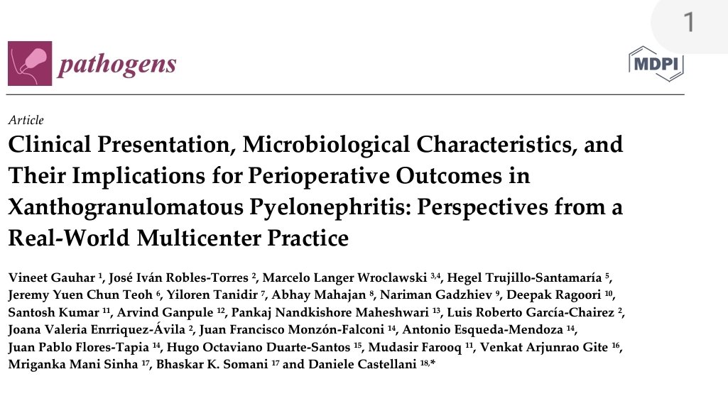DocGauhar's tweet image. 🙏@DrKScotland @Pathogens_MDPI
 @SiiUrology 
#XGP 🌎part1 #multicenterstudy 
 @D_Castellani @endouro @wroclawski_uro @drabhaymahajan @DrPNMaheshwari @HegeltS @IvanRoblesTorr2 @ArvindGanpule @MPUHUroNephrol @drragoori @ytanidir @Urologeman @colmexurologia  @ManiMriganka @jteoh_hk