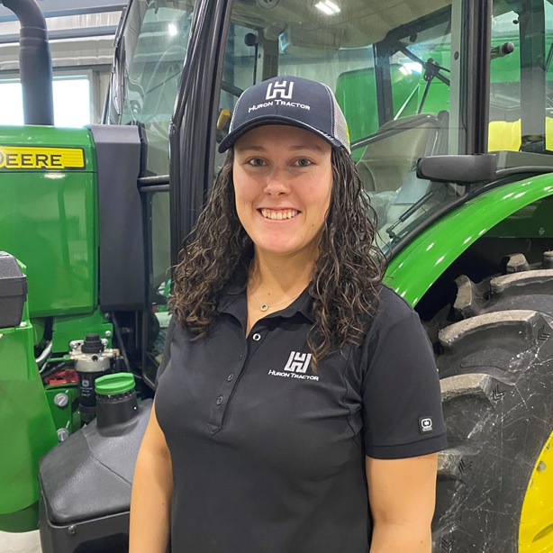 UNDER THE HAT #EmployeeSpotlight
Meet Grace Millsap. Parts Rep, HT Stayner. We are thrilled Grace joined us in Sept, after completing her #UofG Ag Diploma <a href="/RidgetownCampus/">Ridgetown Campus</a>. Our big thanks for her hard work &amp; initiative as she excels in her role! Her story: Hurontractor.com/underthehat