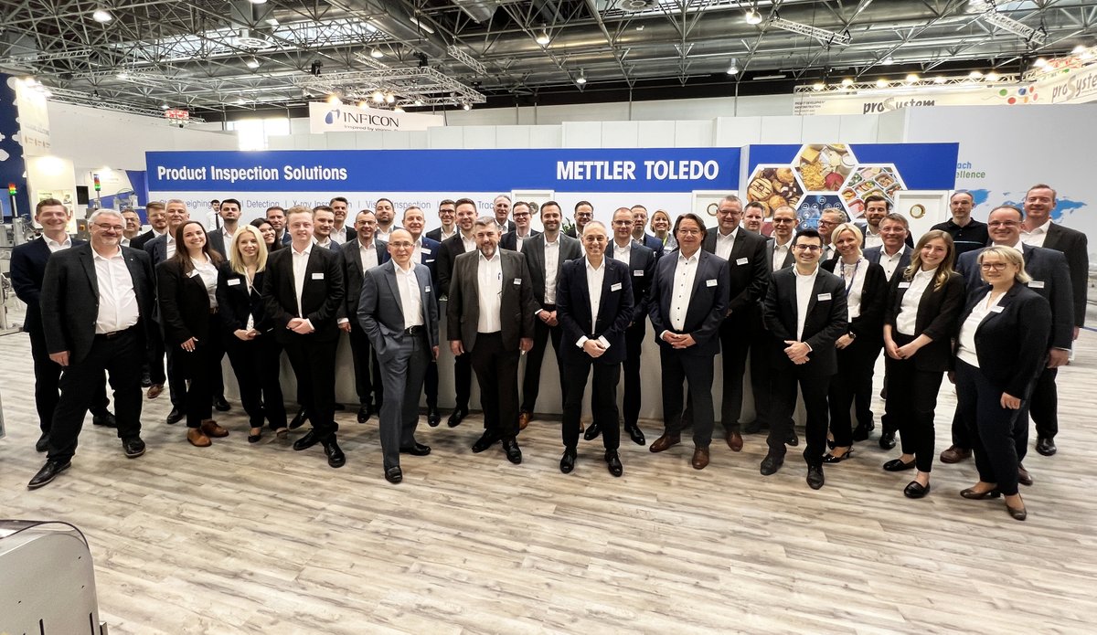 MettlerToledoPI's tweet photo. 🎇 Another Interpack edition has come to an end! It's been an absolute pleasure. Thank you to everyone who stopped by our booth and a big thank you to the hardworking METTLER TOLEDO team who made these last days such a success! 🎉 #Interpack2023 #MTInterpack https://t.co/o7M45wxYKV