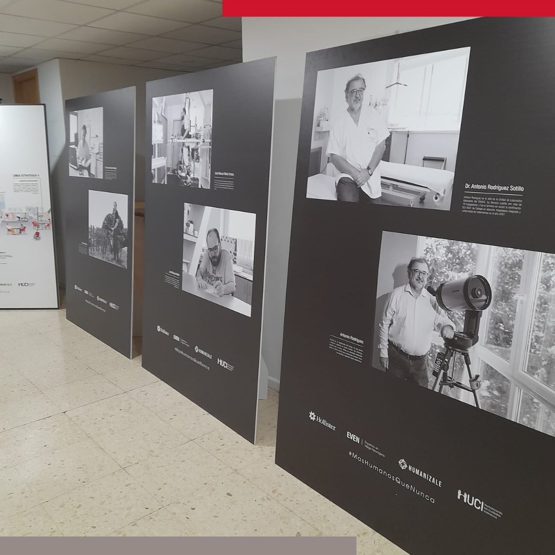 Se ha inaugurado la exposición #MasHumanosQueNunca en <a href="/CHUAC/">chuac</a>, en la que se presenta el primer Manual de Buenas Prácticas en Lesión Medular. La presentación ha ido de la mano del Dr. Antonio Rodríguez Sotillo, Jefe de la Unidad de Lesionados Medulares (ULM)