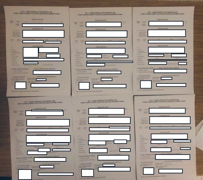 Arkadaşlar istifa edin vallahide billahide hiç birşey olmuyor hiç birşey yapamazlar size.
İstifa edin ve etkiyi görün.
Size en ufak bi laf eden olursa ses kaydını atın tehdit etmek görevden atılma nedenidir.
#MemurAffetmeyecek