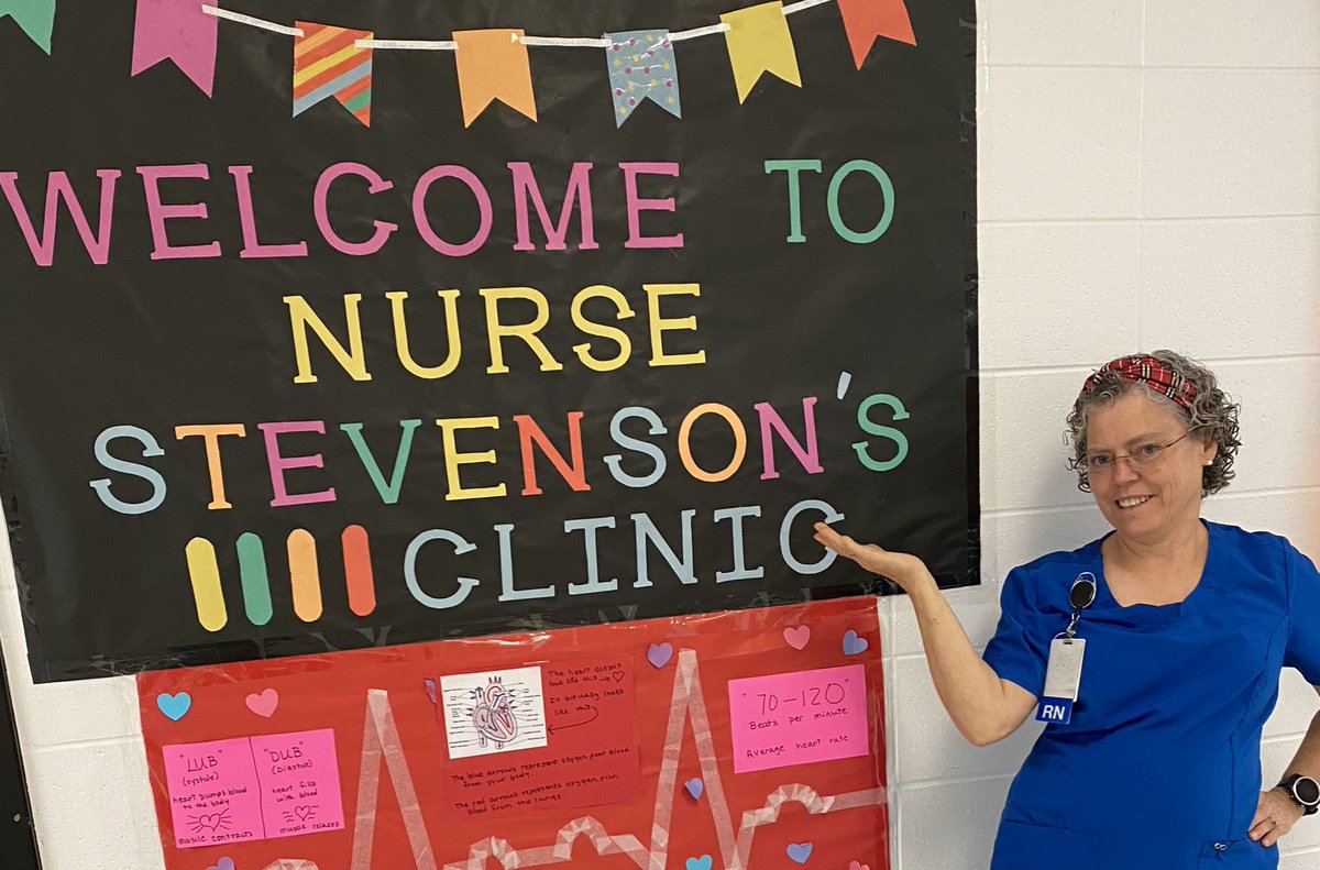 We are so grateful for Nurse Stevenson! Thank you for everything you do daily! #SchoolNurseDay 🩹🤕❤️‍🩹🩺👩🏻‍⚕️#AldineConnected