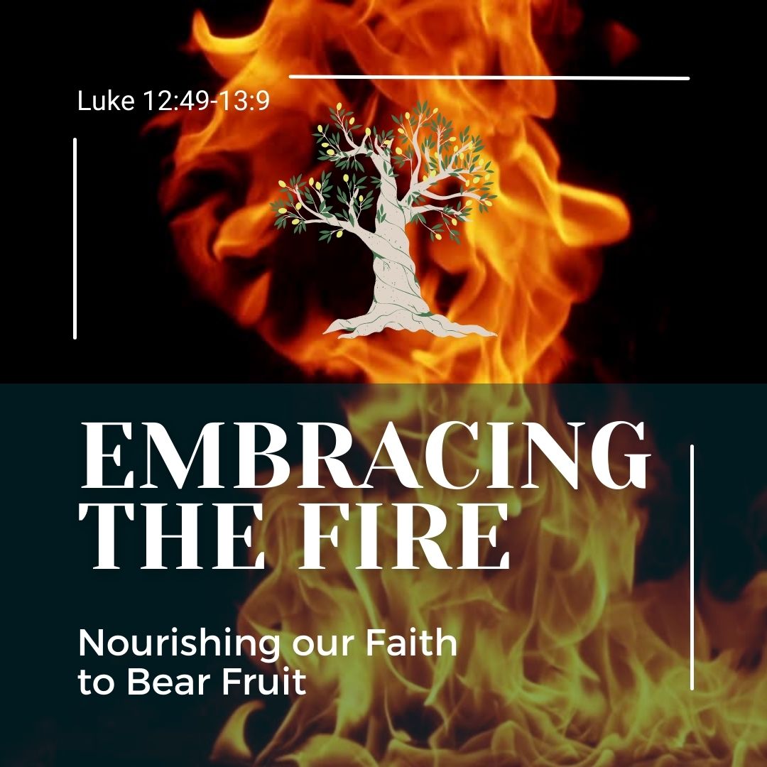 efabula's tweet photo. Today's #Gospel, Luke 12:49-13:9, reminds us of faith's transformative power, like a purifying fire. It echoes God's patient love in the parable of the barren fig tree, urging us to bear fruits of righteousness. How can we  nourish our spiritual growth to bear spiritual fruits? https://t.co/q8oxbEGm5L
