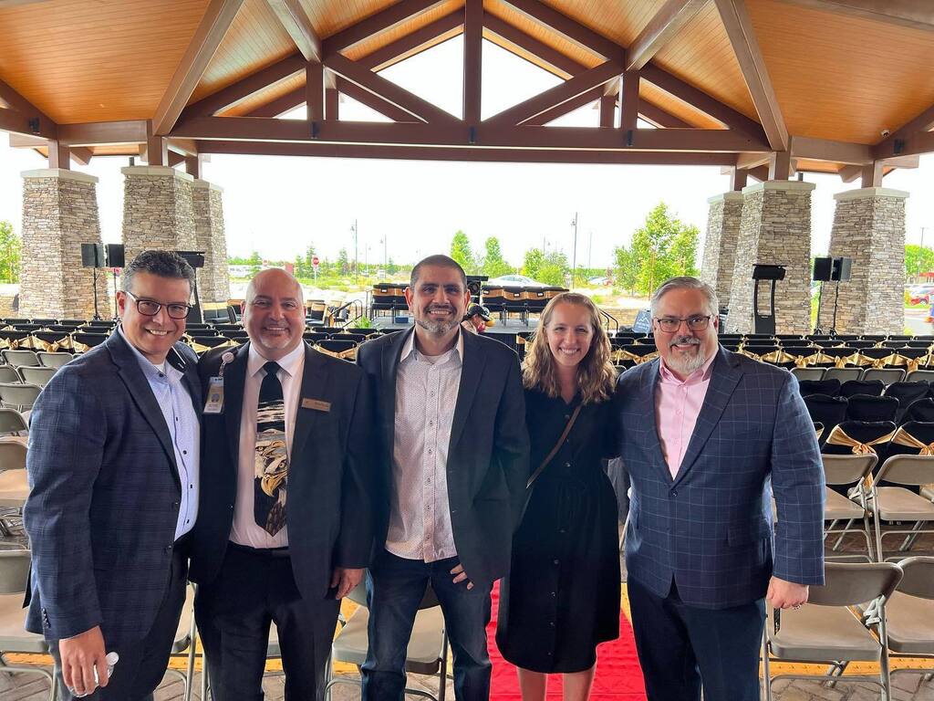 What an amazing day! We were honored to attend the Grand Opening of @eaglemtncasino and celebrate this wonderful design story coming to life. And did we mention @reba?!!? Congratulations to our client on this beautiful property! 

#eaglemountaincasino #c… instagr.am/p/CsEUgeggOPY/