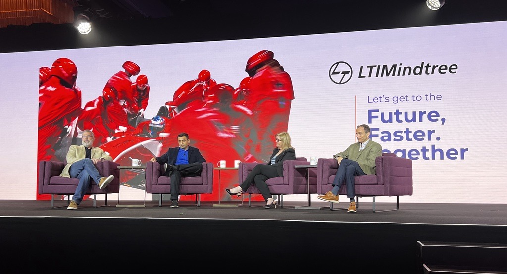 ltm_ofcl's tweet photo. It's The Art AND Science behind a successful implementation journey! #LTIMindtree’s Jim Davidson &amp; Amit Unde took the audience for an insightful deep dive during today’s #DuckCreek #Formation23 main stage session. Let's keep the conversation going: 👉 https://t.co/YwETBDylZa https://t.co/Y0kyxOLnT2