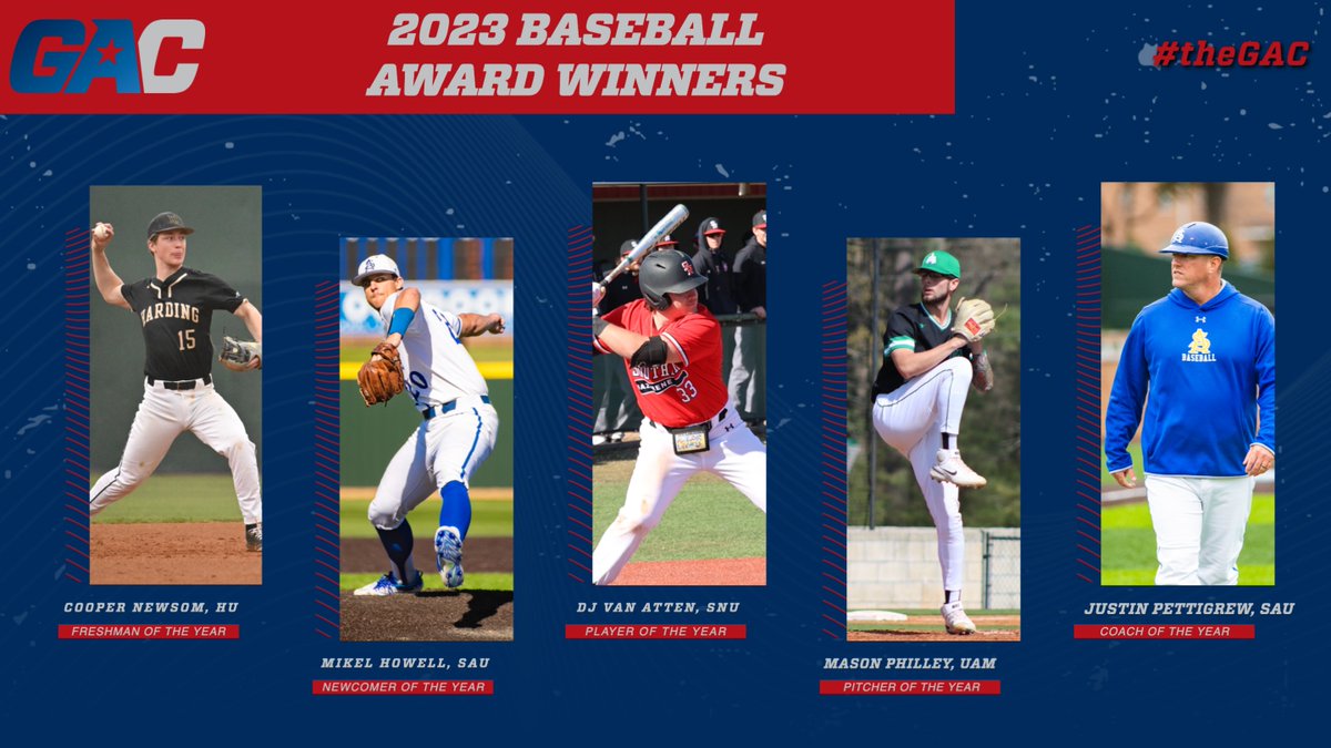 #theGAC ANNOUNCES 2023 BASEBALL ALL-CONFERENCE AWARDS - greatamericanconference.com/news/2023/5/10…