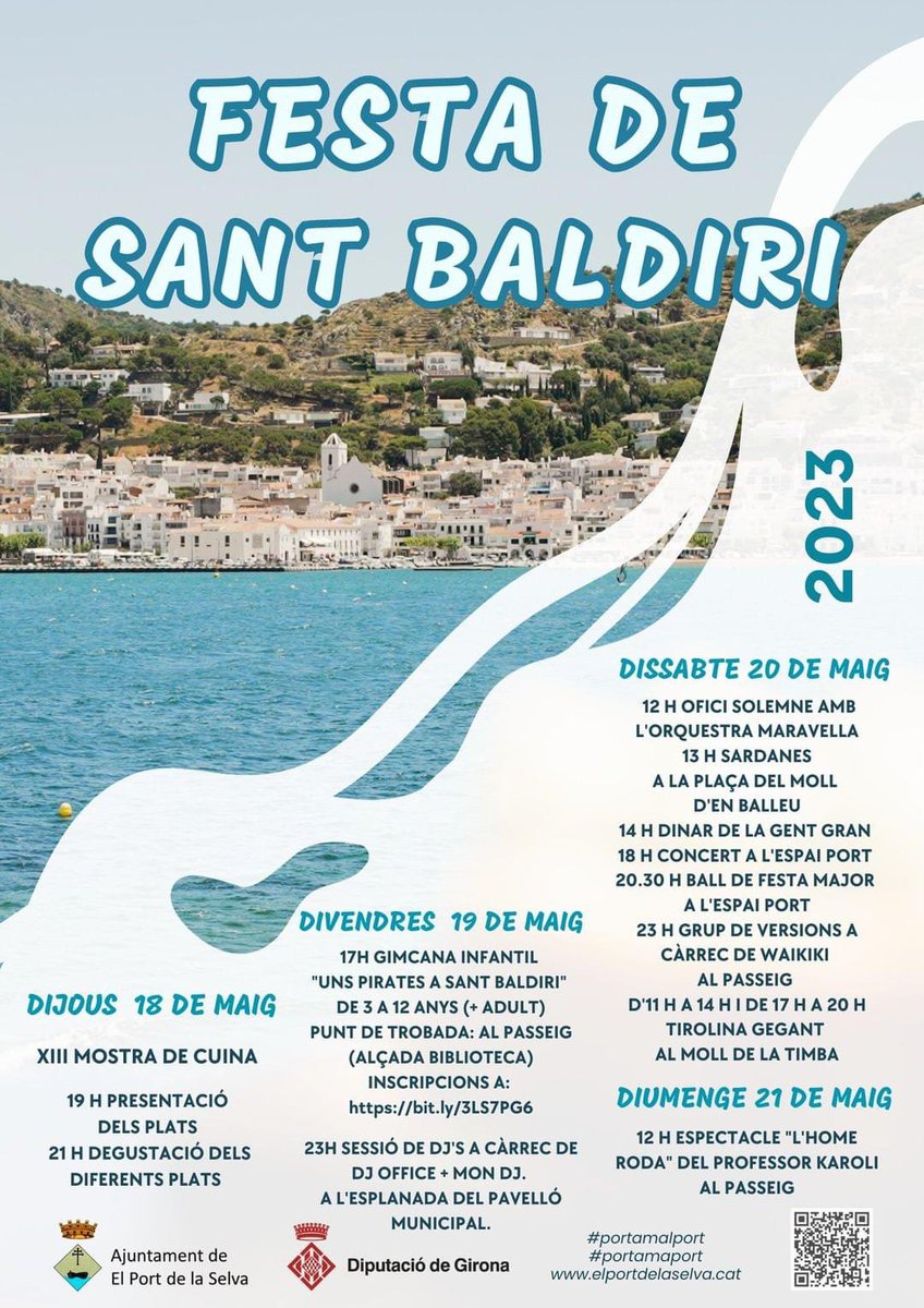 professorkaroli's tweet photo. Port de la selva Festes de sant baldiri Diumenge 21 maig
12 h Espectacle l'Home Roda del Professor Karoli. Al Passeig.‼️ Gratuït! https://t.co/oOV0e5V4nG