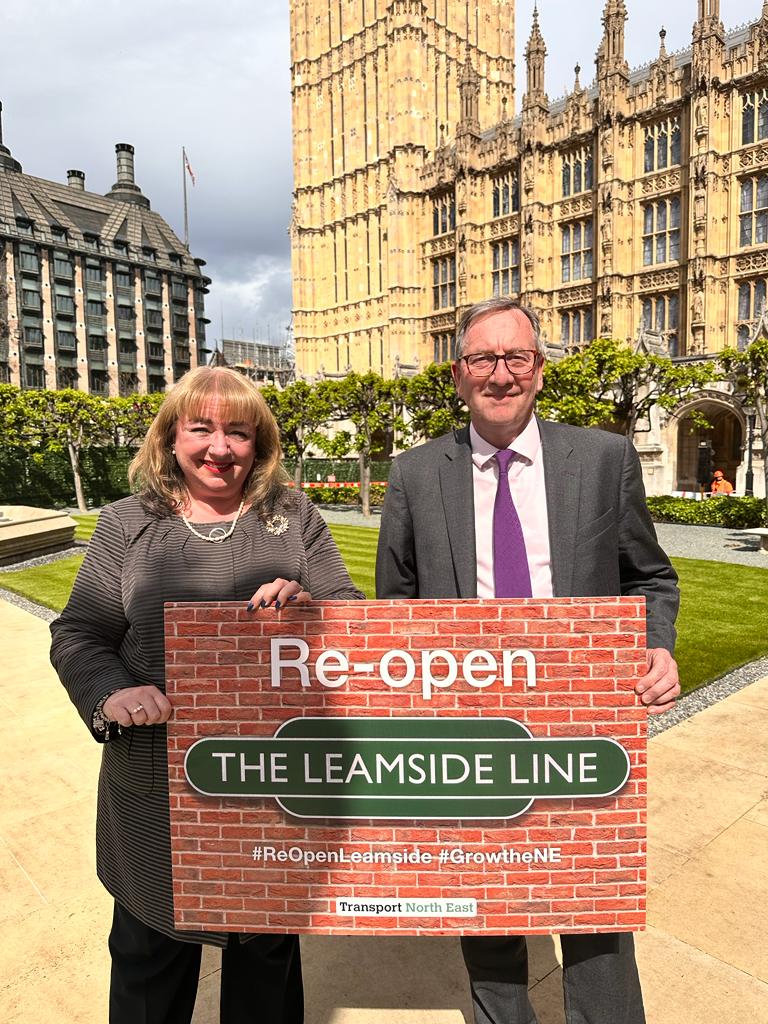 Great to be at the launch of the new Leamside Line All-Party Parliamentary Group today, with valued support from MPs and Peers from across both houses. Huge thanks to @SharonHodgsonMP and @PaulHowellMP for co-chairing the meeting #rail #transport #Leamside