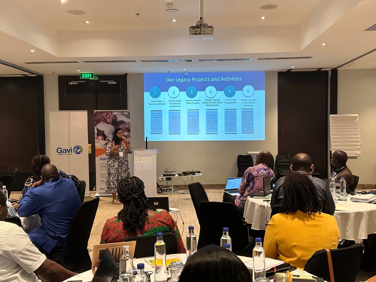 COREGroupDC's tweet photo. Excellent presentation by Dr. Sheetal Sharma, Immunization Advisor, on CORE Group's legacy projects/activities and the learning component of ZIP-R4S. https://t.co/CRZWsxG8bD