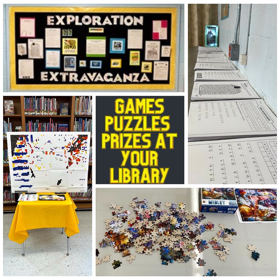 Visit the WMS Library during your lunch, after school or before advisory to play games for a chance to win a grand prize! #ExploreYourLibrary #WarriorsCare #WarriorsREAD @WMS_IMC @WantaghSchools