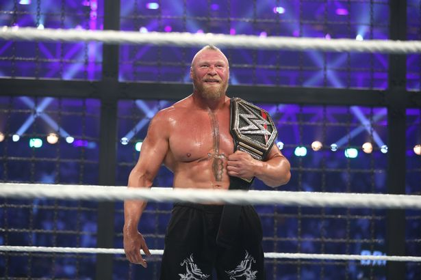 NukemWrestling's tweet photo. When all is said and done about Brock Lesnar, do you think he's done enough to be considered among the greatest to ever step foot in a WWE ring? https://t.co/dAmK5GDgFO