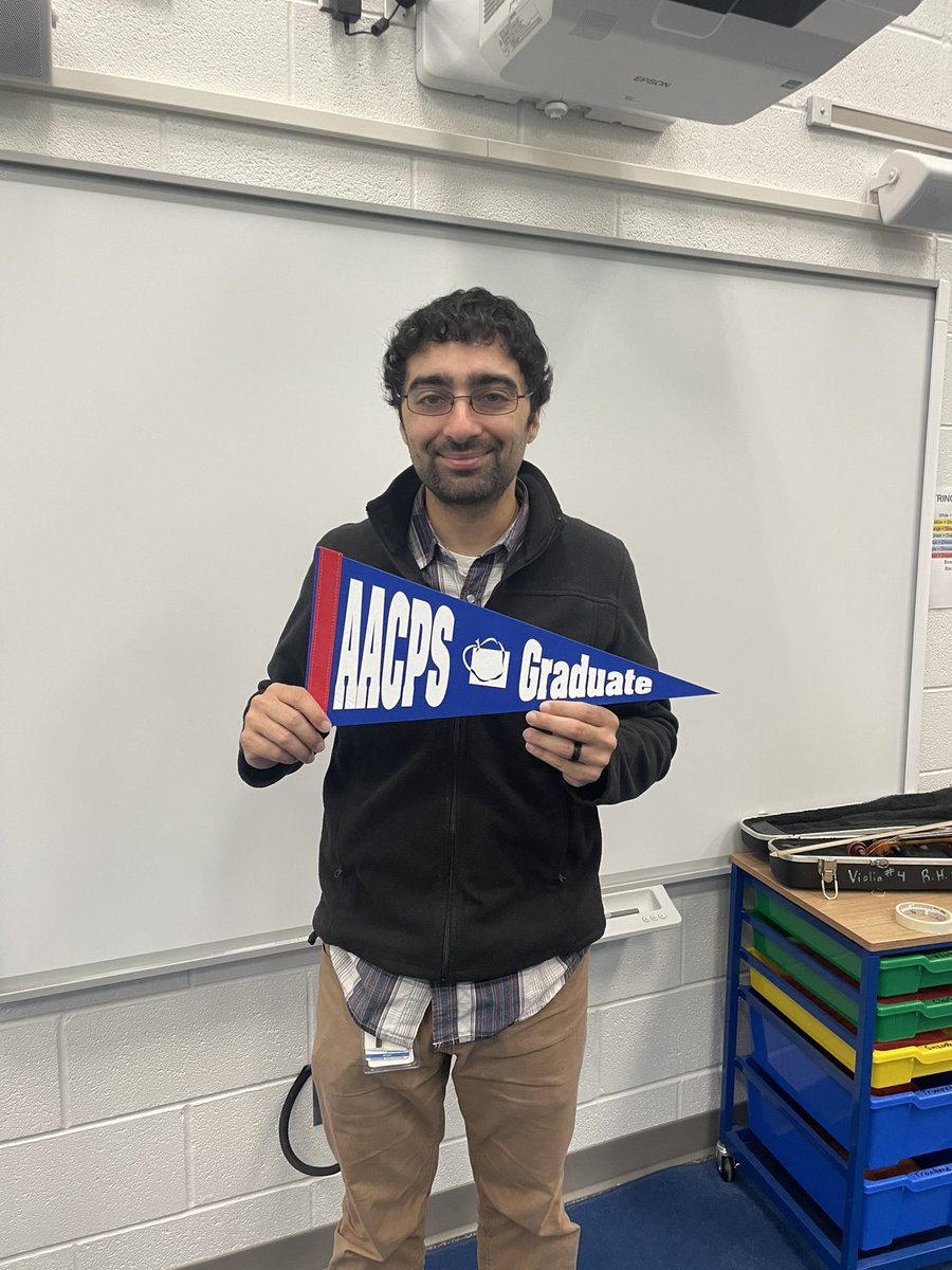 We are proud of our AACPSGrad Mr. Maltese  <a href="/RHLeeESAACPS/">RHLeeESAACPS</a>  He attended Severna Park Middle and Severna Park High School! He is our awesome band and strings teacher!  #ProudAACPSGrad  #AACPSFamily