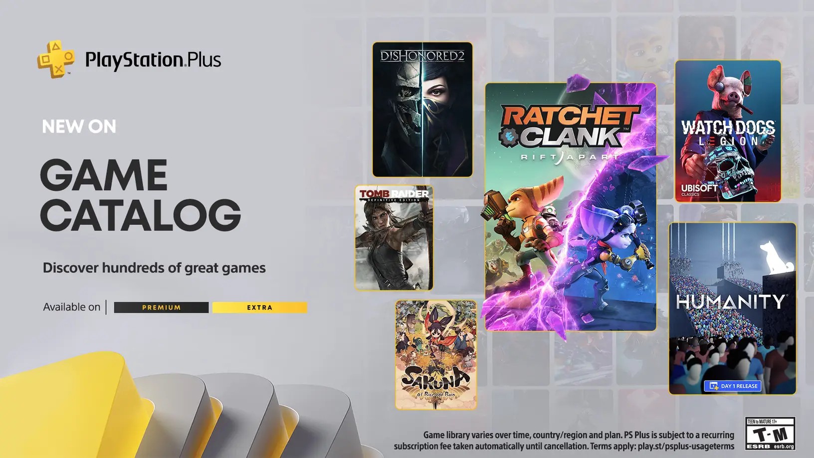 Zuby_Tech on X: PlayStation Plus Game Catalog Extra & Premium