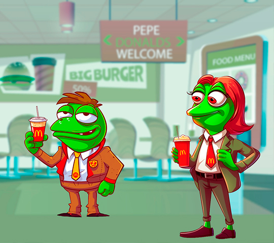 pepedonalds's tweet photo. Vision &amp; Mission #PEPEDONALDS 

🍟🐸 Vision:
To become the leading #memecoin in the #DeFi space by providing a unique combination of community-driven value, fun meme culture, and #decentralized finance.

🍟🐸 Mission...

🧾https://t.co/QarffFOrn4

#Binance #bsc #BNB #Crypto https://t.co/DWXV1L8oGt