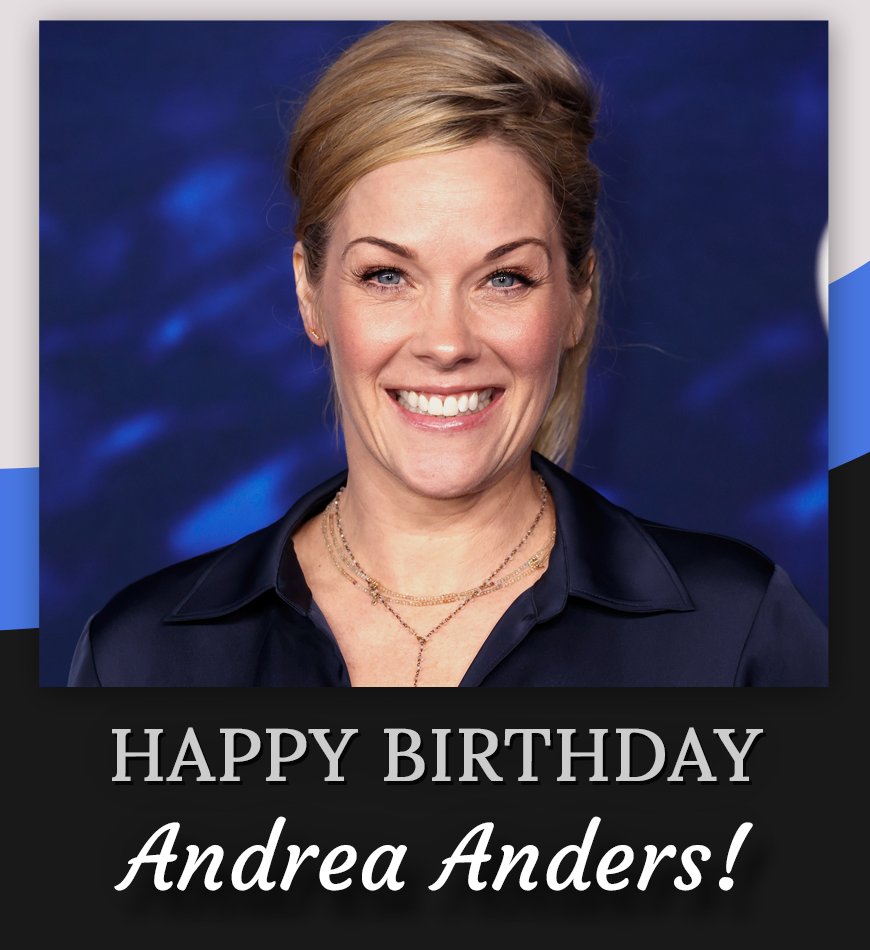 Happy birthday, Andrea Anders! 