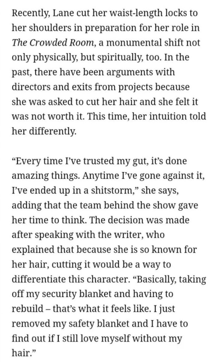 if i trust someone to know if the show does justice addressing mental health, it's sasha blane. she was diagnosed with schizoaffective disorder and she has pointed out so many times how much this show means to her. i really can't wait