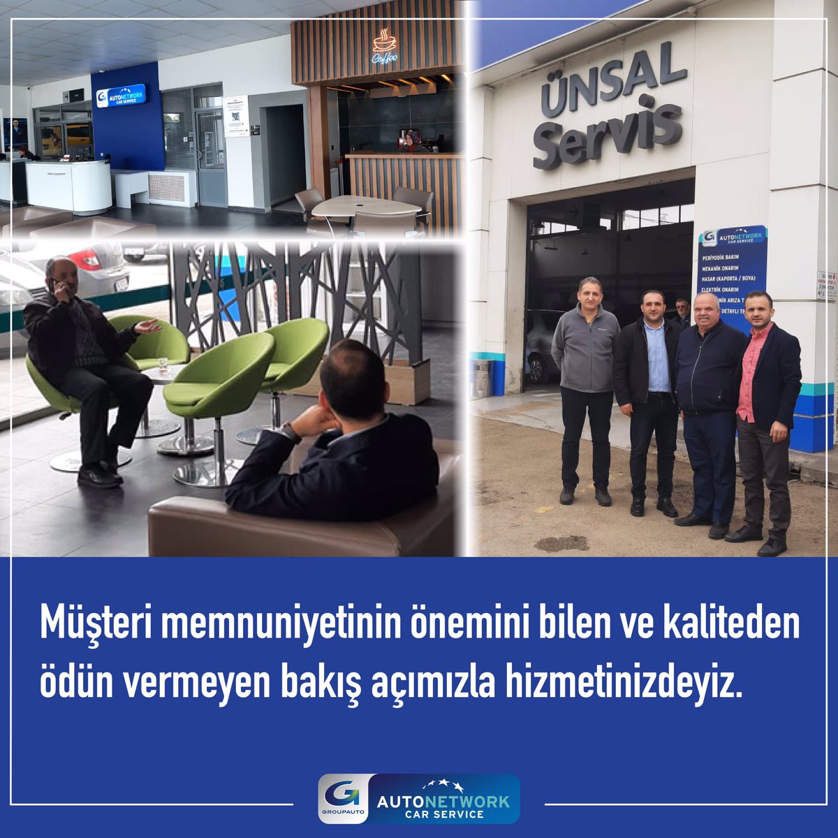 AutoNetwork_tr's tweet photo. Autonetwork Genel Müdürlük ekibi olarak Franchise’larımıza sürekli destek vererek iş geliştirmelerine destek oluyoruz.

#AutoNetwork
#GüvenliServis
#GarantiliHizmet https://t.co/Z7kq0ztYTy
