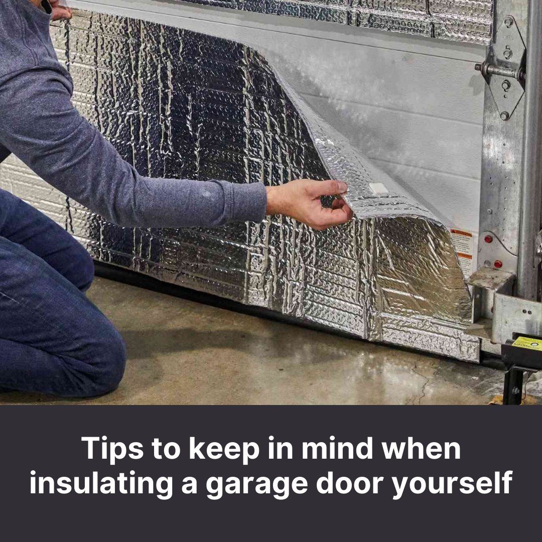 allseasons_door's tweet image. Proper installation is key to getting the most out of your garage door insulation. Let our experts take care of it for you! #InsulationInstallation #GarageDoorInsulation #EnergyEfficiency #SaveMoney #ProfessionalInstallation