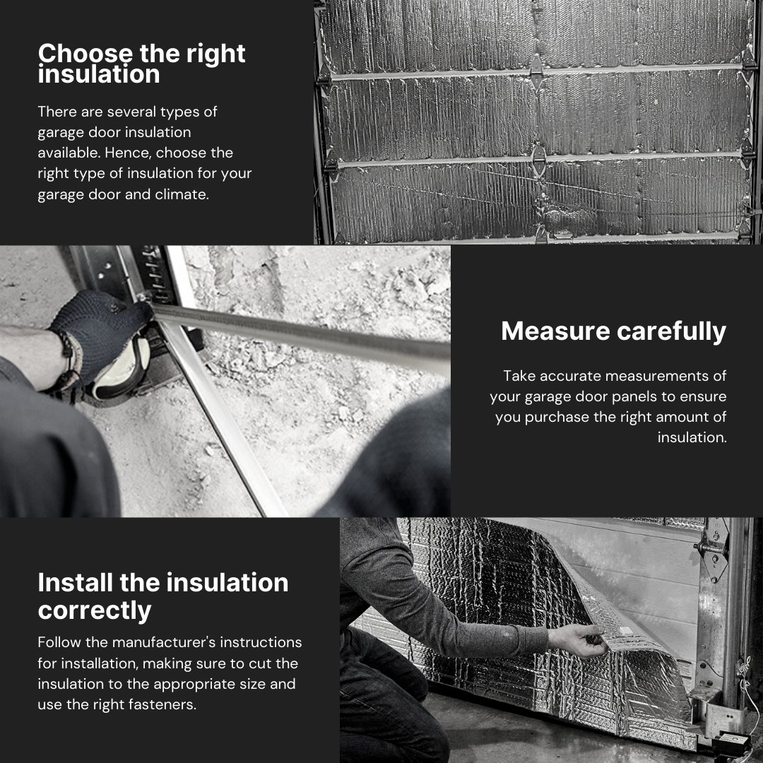 allseasons_door's tweet image. Proper installation is key to getting the most out of your garage door insulation. Let our experts take care of it for you! #InsulationInstallation #GarageDoorInsulation #EnergyEfficiency #SaveMoney #ProfessionalInstallation