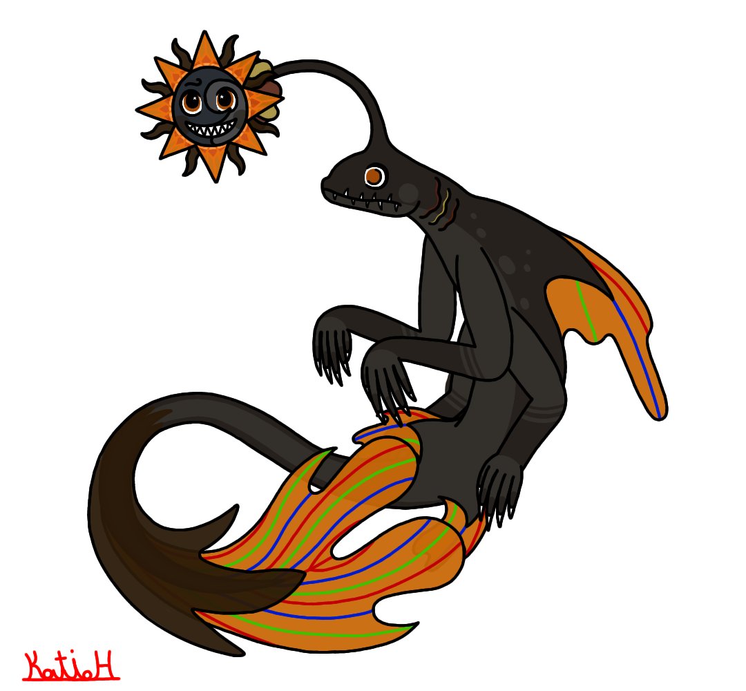Katiecatlover18's tweet photo. Well last year I did my designs for mer Sun and Moon, So this year its Eclipse. He's to big then he should be and a hybrid but he still loves the others, in their own way. #fnafdaycareattendant #fnafeclipse #glitchdrop https://t.co/VxlGP8V0DO