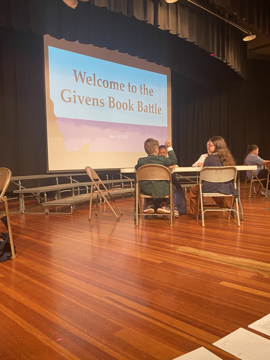 Kendall L Olsen (@givenslibrary) on Twitter photo Our very first Book Battle <a href="/GivensElem/">Dr. Henry Givens Jr. Elementary School</a>! So much fun. Stay tuned for BIGGER book battle news coming for next year! <a href="/_MsGamble/">Leah Gamble</a> Our very first Book Battle <a href="/GivensElem/">Dr. Henry Givens Jr. Elementary School</a>! So much fun. Stay tuned for BIGGER book battle news coming for next year! <a href="/_MsGamble/">Leah Gamble</a>
