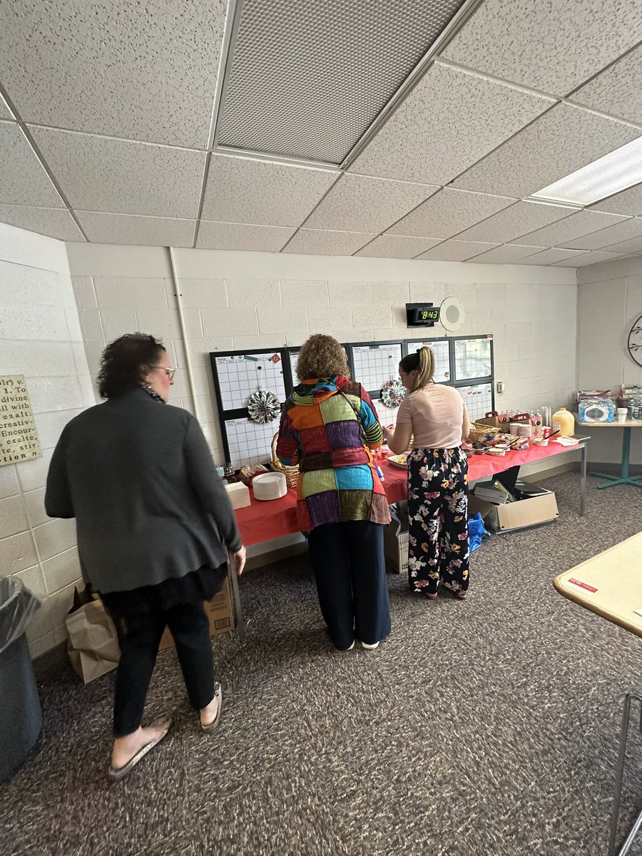 HWEPTA (@hwepta) on Twitter photo Staff Appreciation Day 3
The staff enjoyed Breakfast at Tiffany’s (well, the lounge, but you get it🤣)
<a href="/HWE_Hawks/">Hickory Woods Elem</a> <a href="/WalledLkSchools/">Walled Lake Schools</a> #WEareWLCSD #staffappreciation #TeacherAppreciation Staff Appreciation Day 3
The staff enjoyed Breakfast at Tiffany’s (well, the lounge, but you get it🤣)
<a href="/HWE_Hawks/">Hickory Woods Elem</a> <a href="/WalledLkSchools/">Walled Lake Schools</a> #WEareWLCSD #staffappreciation #TeacherAppreciation