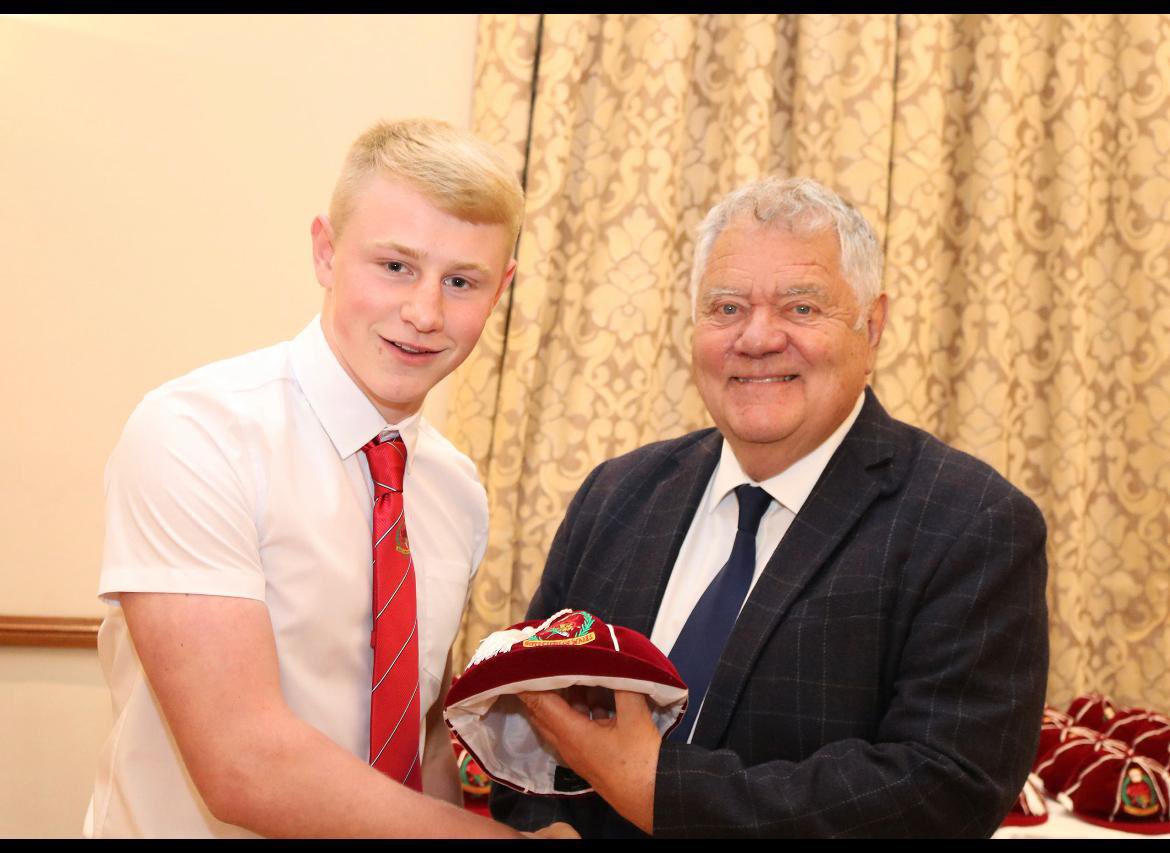 Black Army Minis & Juniors (@blackarmyminis) on Twitter photo Huge congratulations to Aled <a href="/llantrisantrfc/">Llantrisant RFC</a> u16s captain on being awarded his <a href="/boys_rugby/">BGC WALES RUGBY</a> club of Wales cap from <a href="/maxboyceMBE/">Max Boyce MBE</a> - the whole <a href="/BlackArmyMinis/">Black Army Minis & Juniors</a> & Juniors are proud of you 🏉🖤💚 Huge congratulations to Aled <a href="/llantrisantrfc/">Llantrisant RFC</a> u16s captain on being awarded his <a href="/boys_rugby/">BGC WALES RUGBY</a> club of Wales cap from <a href="/maxboyceMBE/">Max Boyce MBE</a> - the whole <a href="/BlackArmyMinis/">Black Army Minis & Juniors</a> & Juniors are proud of you 🏉🖤💚