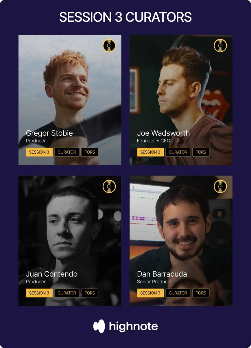 🚨 Last day to submit your demo, work-in-progress, or song to Tastemaker Session 3, a free opportunity to connect with industry professionals for guaranteed listens and constructive feedback. buff.ly/3LxFgfS
This month's curators: 
<a href="/onlinerecstudio/">The Online Recording Studio #SocialDistanceSing</a>