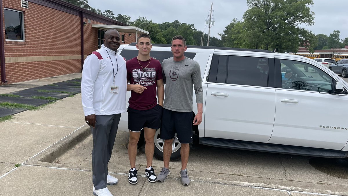 Antwain Jimmerson (@coachjimmerson) on Twitter photo This morning Coach DuBose and State 100 and 200 meter qualifier Luke McMullen, started their journey to Austin Tx for the State Track Meet! Praying For Safe Travels and A Successful Track Meet! #recruitjefferson <a href="/JeffersonISD/">Jefferson ISD</a> <a href="/BulldogsFtb/">Jefferson Bulldogs Football</a> This morning Coach DuBose and State 100 and 200 meter qualifier Luke McMullen, started their journey to Austin Tx for the State Track Meet! Praying For Safe Travels and A Successful Track Meet! #recruitjefferson <a href="/JeffersonISD/">Jefferson ISD</a> <a href="/BulldogsFtb/">Jefferson Bulldogs Football</a>