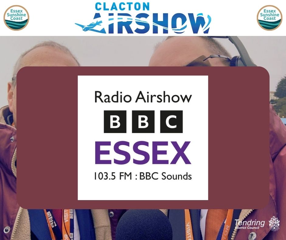 We are pleased to announce that <a href="/BBCEssex/">BBC Essex</a> will once again return to present Radio Airshow during the two days of this summer’s Clacton Airshow ✈️  

Join us and tune in on 24 &amp; 25 August 🎤 

#CAS2023 #EyesToTheSkies