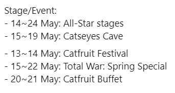 tomcat_siluman's tweet photo. New event data!
Not much to see here but guaranteed Dark Heroes and Pixies. It seems new unit is added to Dark Heroes banner...

#battlecats #eventdata #bcen #bckr #bctw https://t.co/AbjI7ZW1DI