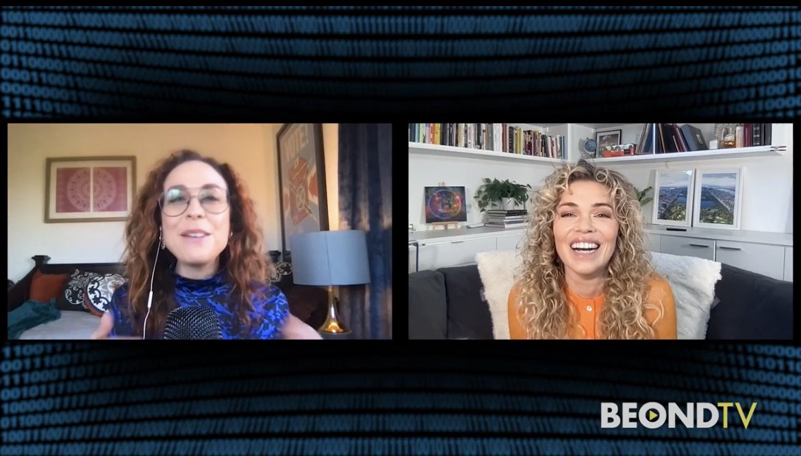 We both took our own path but ended up here! Weird! Digital Creator @shiralazar on Women in Web3 youtu.be/S4AsLDCFf6o via @YouTube @beondtvofficial