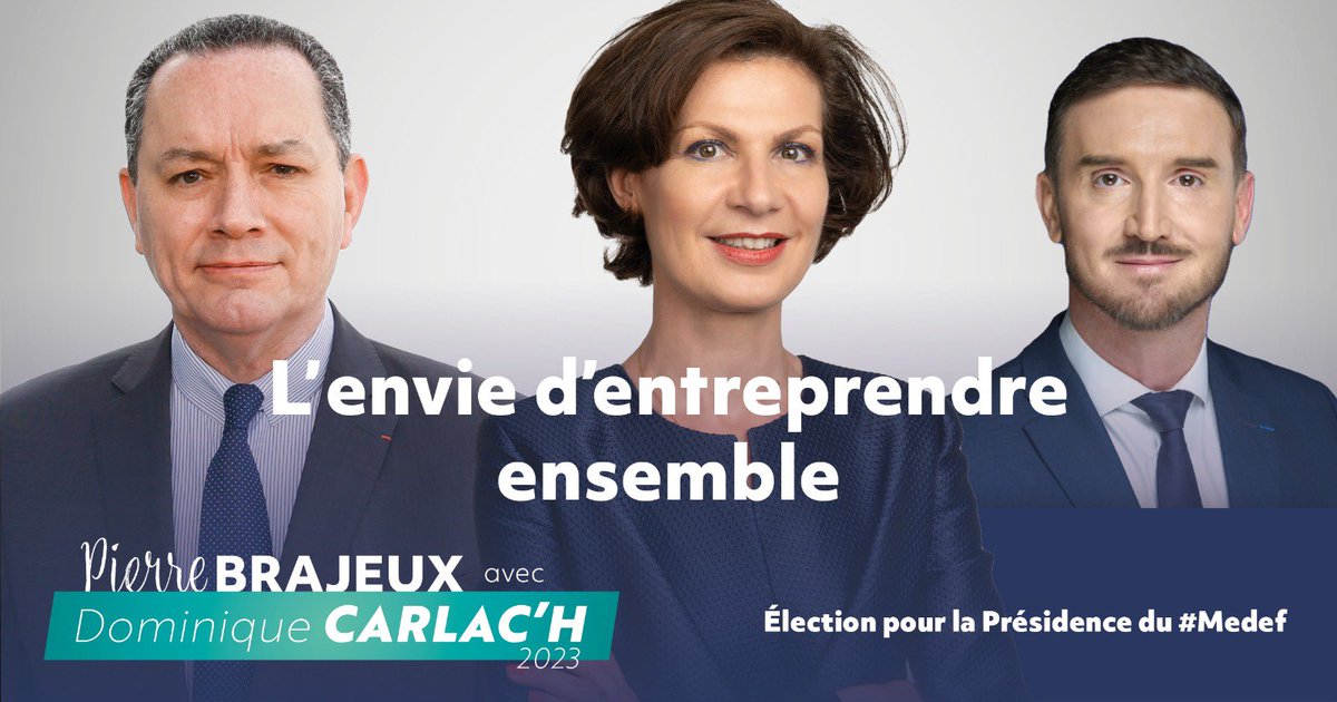 « Seul, on va plus vite. Ensemble, on va plus loin ! » Avec cette alliance, nous prouvons que le collectif est possible. Rendez-vous le 6/07 avec un #Medef uni pour gagner 
<a href="/dcarlach/">Dominique Carlac'h</a> <a href="/guillaumecairou/">Guillaume Cairou</a>