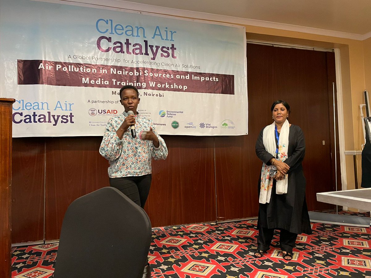 It is a wrap, thank you @InternewsKE @Internews @earthjournalism @CleanAirCAC and all the experts who have imparted more knowledge on Air pollution for the last 3 days. Better story telling ahead @Tyrahmercie @FarahJr002 @Domie_Kirui @jackielidubwi @stellasglobe #CACAirPollution