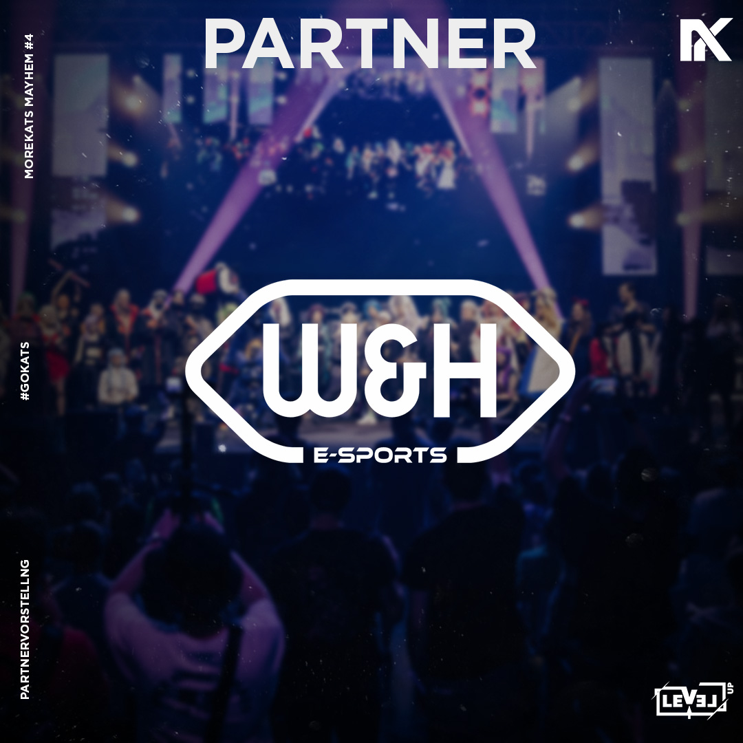 Morekats Gaming (@morekats) on Twitter photo PARTNERVORSTELLUNG
Ohne Support wäre die Morekats Mayhem nicht möglich! Auch dieses Jahr haben wir deswegen wieder tolle Partner an der Seite:
Wir beginnen mit <a href="/esport_wh/">W&H eSports</a>, die keine Unbekannten mehr im RL-Kosmos sind & ihre beiden Werksteams in der Nitro League antreten lassen! PARTNERVORSTELLUNG
Ohne Support wäre die Morekats Mayhem nicht möglich! Auch dieses Jahr haben wir deswegen wieder tolle Partner an der Seite:
Wir beginnen mit <a href="/esport_wh/">W&H eSports</a>, die keine Unbekannten mehr im RL-Kosmos sind & ihre beiden Werksteams in der Nitro League antreten lassen!