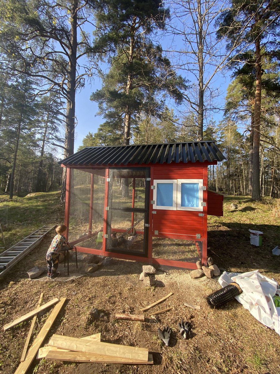 Chickenhouse is finished