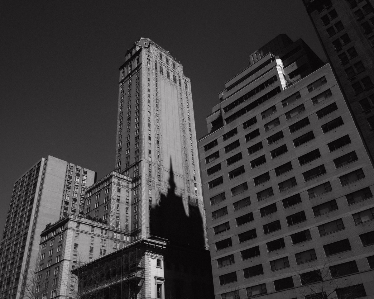 DougieNeish's tweet photo. Maybe I’ll try to post on Twitter more. Enjoy this collection of shadows in New York #xpro3 https://t.co/czmgfHtbie