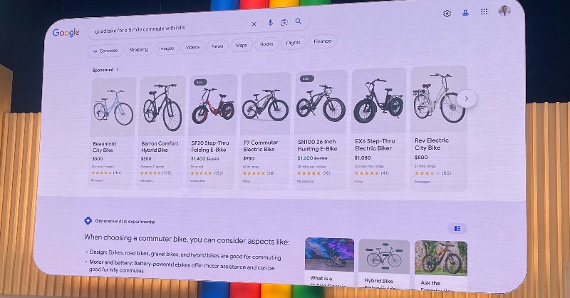 GoogleAds's tweet photo. Live from #GoogleIO

Generative AI capabilities in Search are coming soon 🥳 Read about what this means for Search Ads today and in the future → https://t.co/8aOPn7PFLc
