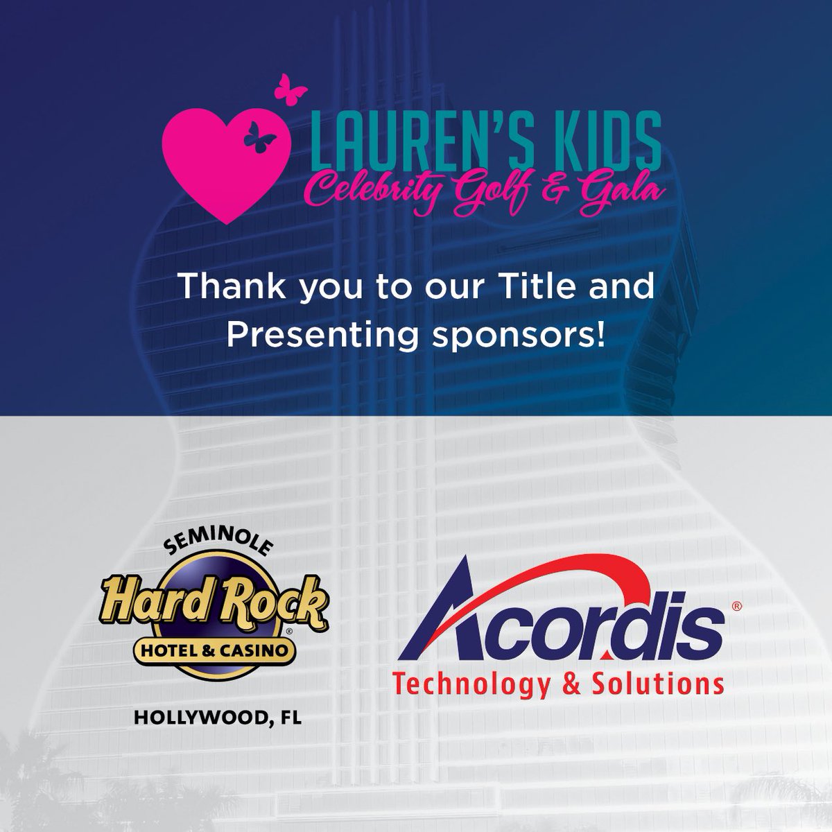 Ron_L_Book's tweet photo. The Lauren's Kids 2023 Gala event is this weekend! Thank you to our sponsors who make it all possible -- stay tuned for pictures of a fabulous and fun evening! https://t.co/MJnogNrDTf