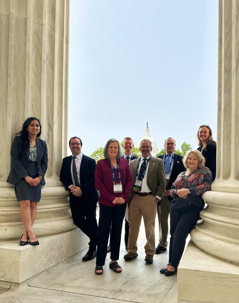 Team @ncradiology had a blast advocating with @ACRRAN on Capitol Hill! 🏛️#ACRHillDay2023