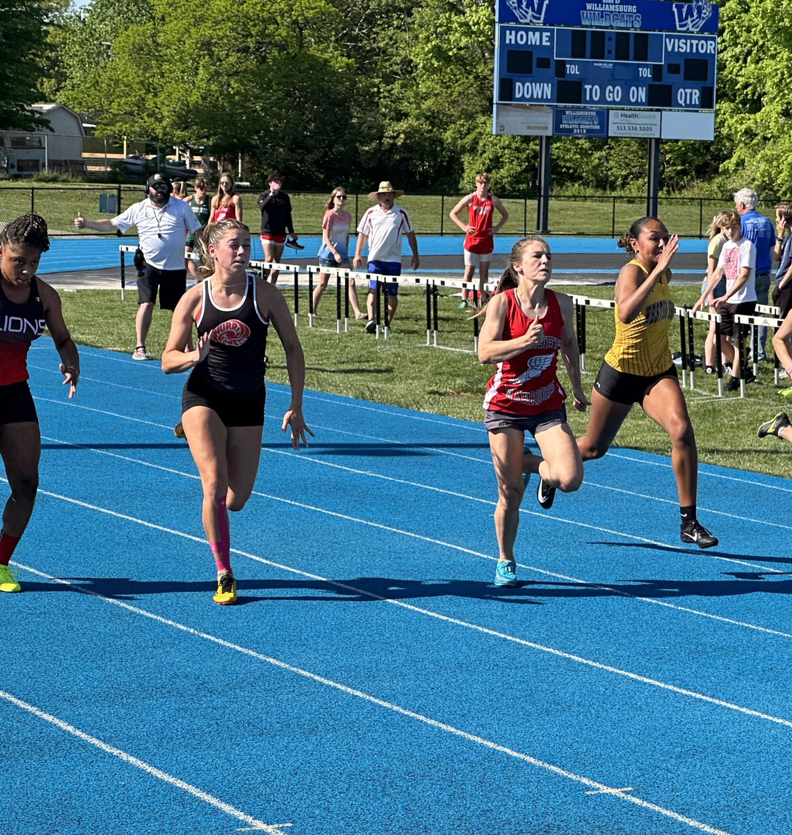 Chloe Sutton 100 Meter SBAAC Champion!