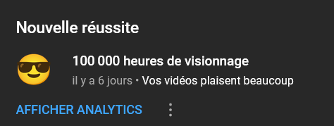 Mais nan ! Ça fait un mois et demi que j'ai rien sorti, mais y'a des news qui font plaisir 🥰 Merci tout le monde :D