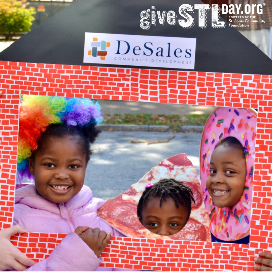 Hey Twitter Friends,   

It's #GiveSTLDay! This year, your donation will directly support our eviction prevention work and youth sports programs. Any amount even if it's $10 or $100 will go a long way! 
givestlday.org/desales
