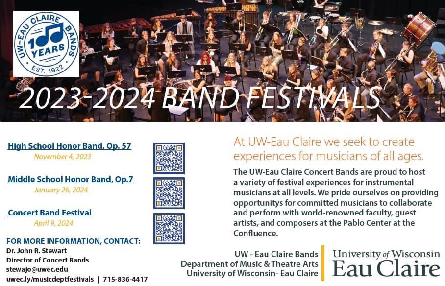 UWEC Bands tweet media