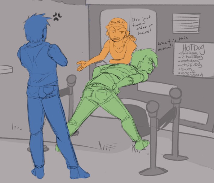 MigyverSteven's tweet photo. Been doodling in drawpile. Gives a lot of room for imagination. https://t.co/ydLs040GrC