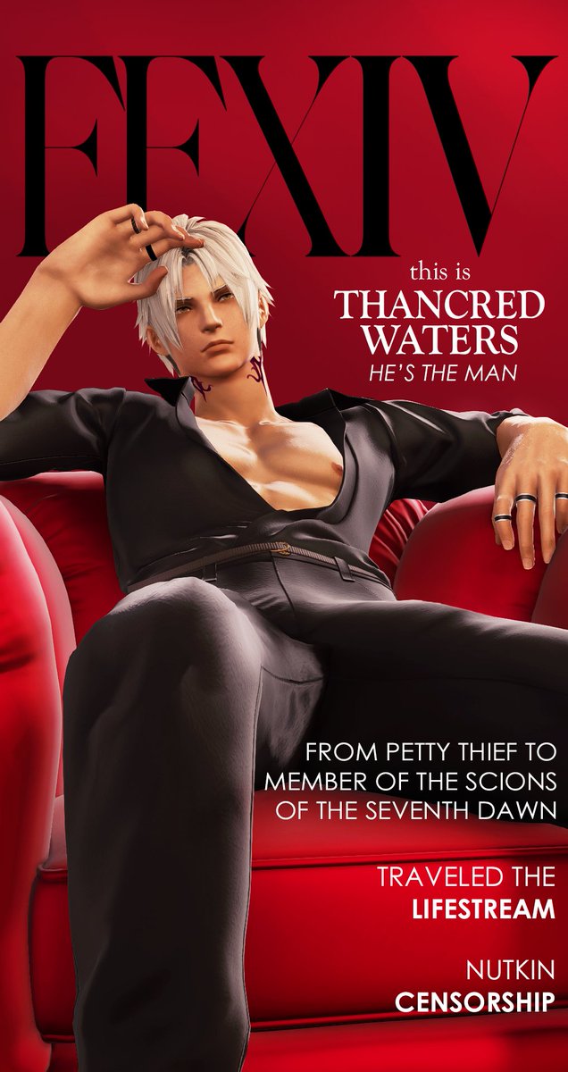 Qianna_XIV's tweet photo. FFXIV magazine covers (part 2)
#FFXIV #FF14 #Thancred #Urianger https://t.co/xUO6pVDdKZ
