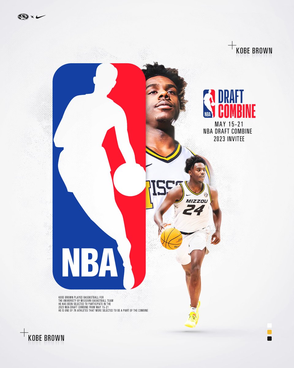 𝘿𝙧𝙚𝙖𝙢 𝙗𝙞𝙜

Congrats to <a href="/TheKobe24Brown/">Kobe Brown</a> as he earned an invitation to the NBA Draft Combine! #MIZ 🐯

📰 bit.ly/42HnEoI